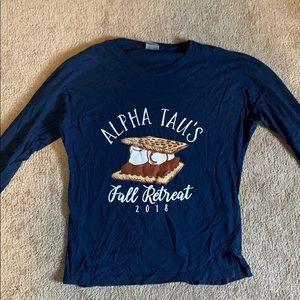 Alpha sigma tau retreat long sleeve